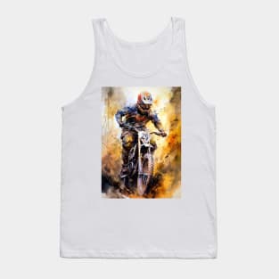 Motorcycle sport art #sport Tank Top